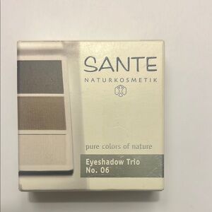 Sante Naturkosmetik Eyeshadow Trio No. 06